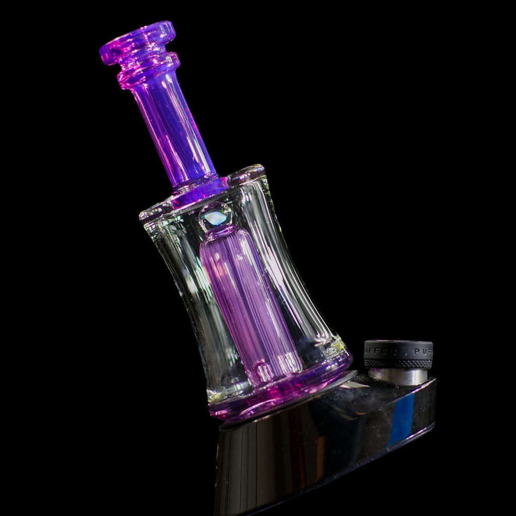 Ery Glass - Puffco Peak Glass Attachment - Double Uptake Recycler