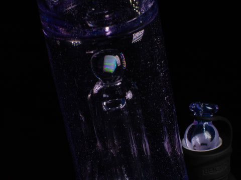 Purple Lollipop and Lucid Carta Long Tuber with Opal