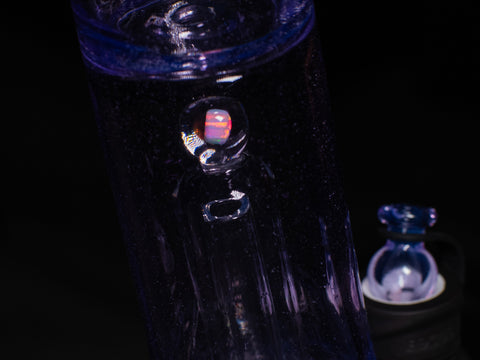 Purple Lollipop and Lucid Carta Long Tuber with Opal